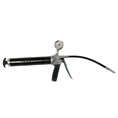 Presa de gresare de inalta presiune cu manometru